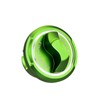 ROMELACK Green Magnetic Diesel Fuel Cap 6061 Aluminum Compatible with