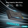 Uwayor LP-E10 LP E10 Battery 2 Pack and Dual Charger