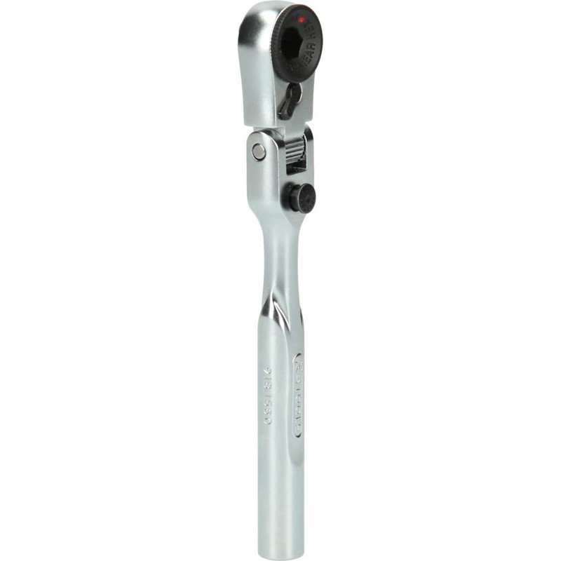KS Tools 918.1560 1/4 Inch Bit Joint Reversible Ratchet Length