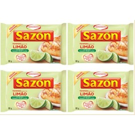 Sazon - Tempero de Limão ||Lime Seasoning (PACK OF 4) 60g