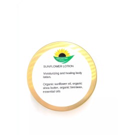 Schwirian Farm Sunflower Oil Moisturizing Lotion, Dry Itchy Skin Repair, Face and Body Moisturi