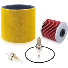 Air Filter Foam Oil Filter Kit For Kawasaki Bayou 220 KLF220 Bayou 250 KLF250 Bayou 300 KLF300 KLF300 92070-1019 92070-1199 92055-1433 11013-1275 11013-1158 16099-004 92055-1433