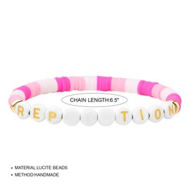 RUIQUAN Inspired Bracelets Friendship Bracelets Gifts For Girls Boys Women Music Lover Fans(Folklore)