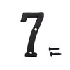TripDock 3 Inch Wrought Iron House Number, Matching Screws Included
