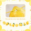 Yellow Lemon Banner Citrus Hanging Garlands Lemonade Party Decorations