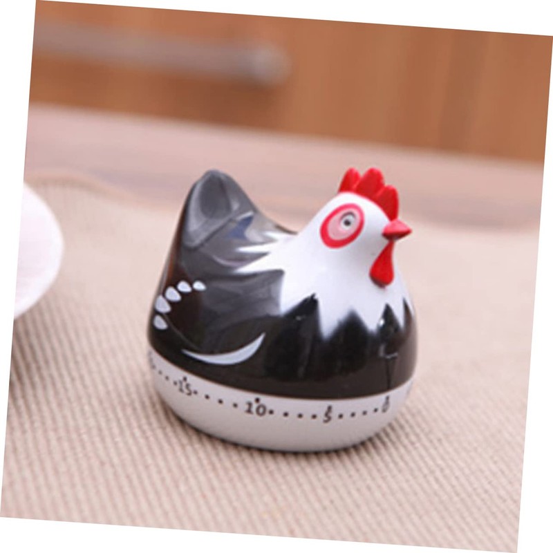 Tofficu 2pcs Cartoon Mechanical Timer for Creative Reminder Kitchen Baking