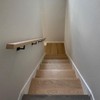 Langdoly 3-3/8" High Swivel Handrail Brackets for Staircase Stair Railing