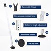 Door Security Bar, 1.25Inch Diameter Heavy Duty Security Bar with