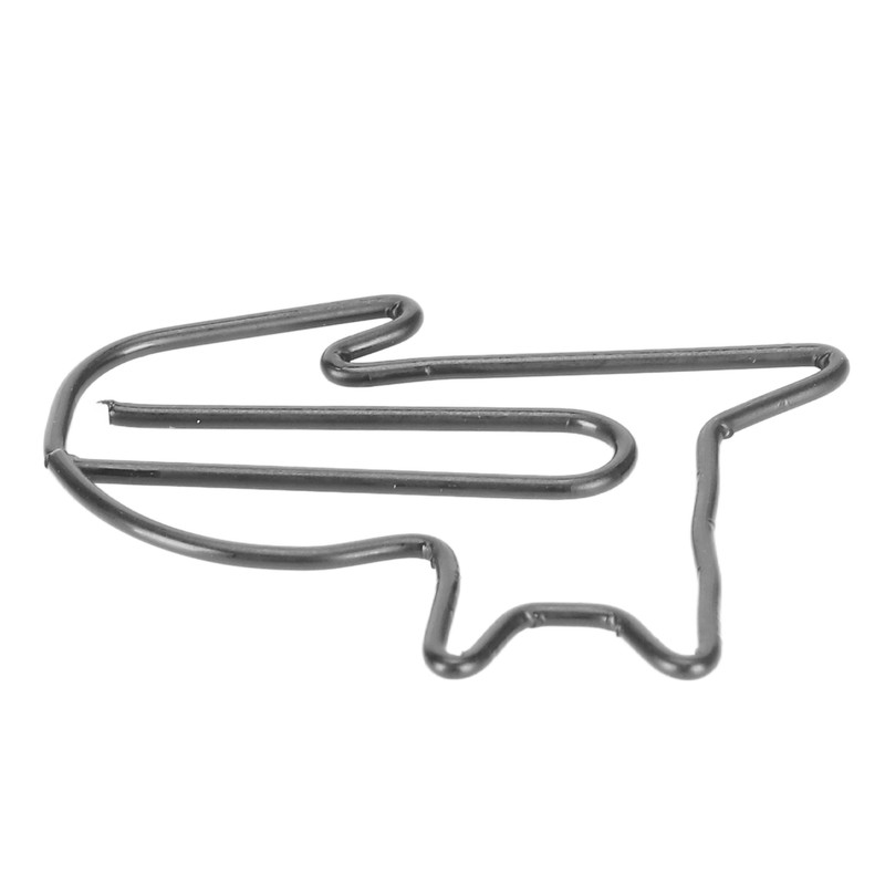 100 Pcs Cute Paper Clips Animal Shaped Fun Bookmark Document