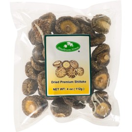 Mushroom House (MUSI1) Dried Shiitake Mushrooms, 4 Oz