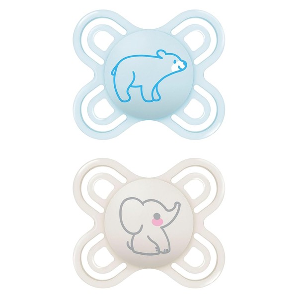 MAM PerfectStart Doppelpack Schnuller 0-2 Monate (2er Set), MAM Schnuller