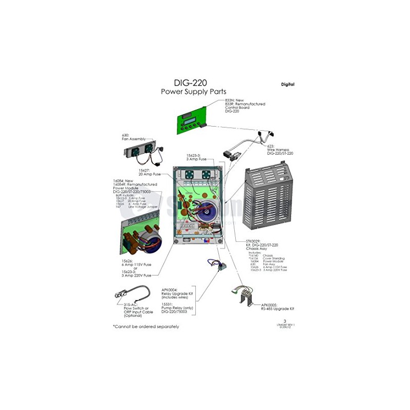 eSeaongear P11 Relay - AutoPilot 15531 for Pool Pilot DIG-220