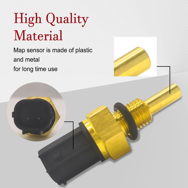 Mearo Engine Coolant Temperature Sensor, Temperature Sensor Replaces OEM# 158-0811