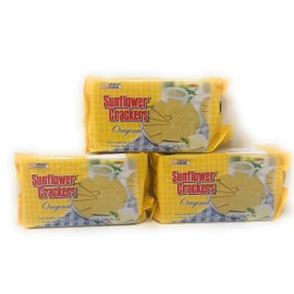 Croley Foods Sunflower Crackers Original 160g/5.7oz, 3 Pack