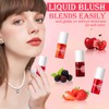 Lip Tint Korean Stain Set, 4 Colors Tinta Para Labios