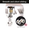 Rollers, Sliding Doors, Runners, Shower Cubicle, Rollers - Metal Axle