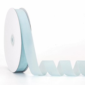 Jeuhoue Velvet Ribbon Light Blue,1 Inch x 20Yd,Perfect for Christmas Gift Wrapping,Floral Bouquets,Home Decor,Party DIY Decorations(1" x 20Yd Light Blue)