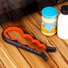 Bloss Jar Opener Bottle Opener for Seniors,Weak Hands and Arthritis,Black
