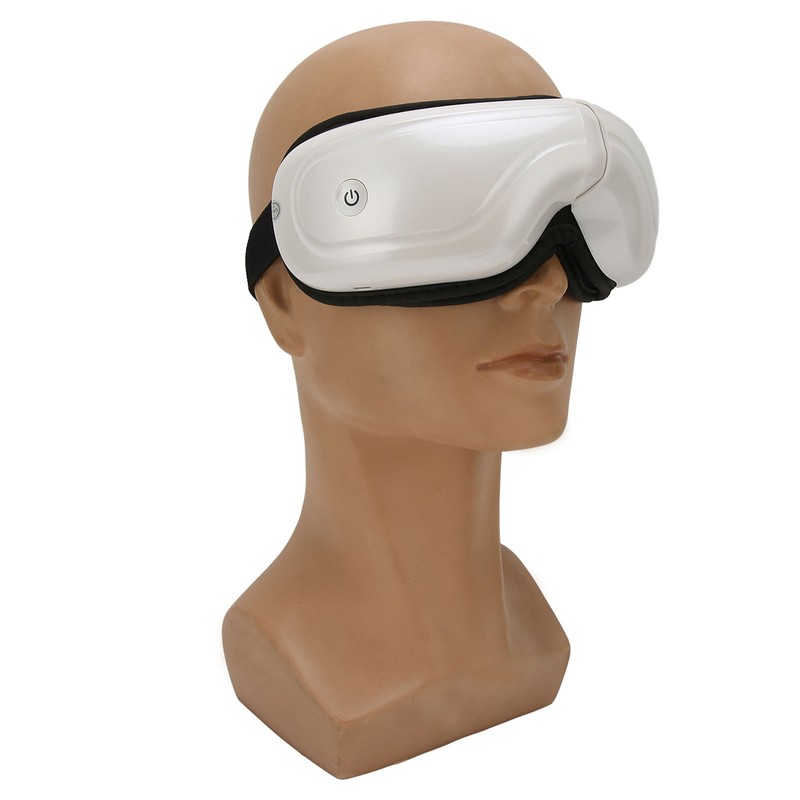 Eye Massager Double Gasbags Hot Compress 15 Mins Timing Vibration