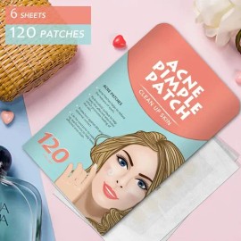 Parches Acné Espinillas Facial Absorbente Invisibles 120pz F                                                                                          