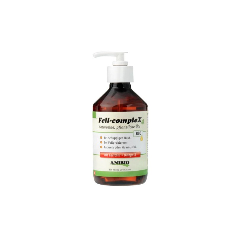 Anibio Fell-Complex 300 ml Ergänzungsfutter für Hunde und Katzen, 1er