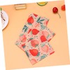 Mobestech 3pcs Beeswax Food Wraps Organic Cotton Food Preservation Cloths