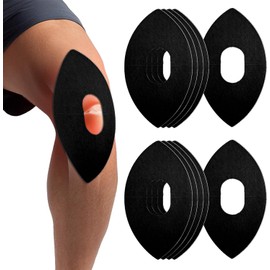 KZXCVS 10er Set Kinesiologieband für Knie,Knie Tape Vorgeschnittenes Kinesiologieband für Knieschmerzlinderung & Unterstützung, elastisches athletisches Band für Kniestabilität,Kinesiotape