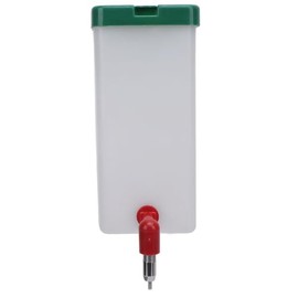 Zerodis Automático Bird Guarer Dispensador de Agua de Aves Aguas Automáticas Dispensador de de Aves Alimentador de Veniente de Codorniz Verde para un Pequeño Periquito de Loros