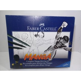 Faber-Castell Faber Castell Complete MANGA Drawing Art Starter Kit: Manga Studio Model *NEW*