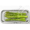 Yoshikawa YJ3364 Colander, Stainless Steel, Colander, Square, Vegetables, Length 8.1