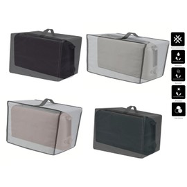 Heavy Duty Fabric Cover Dustproof Lid For bella 2 Slice Slim Toaster (Black)