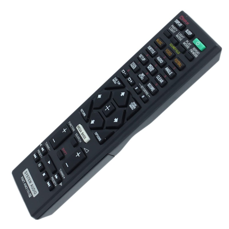 RMT-AM210U Remote Control Replacement for Sony Home Audio System MHC-V50D