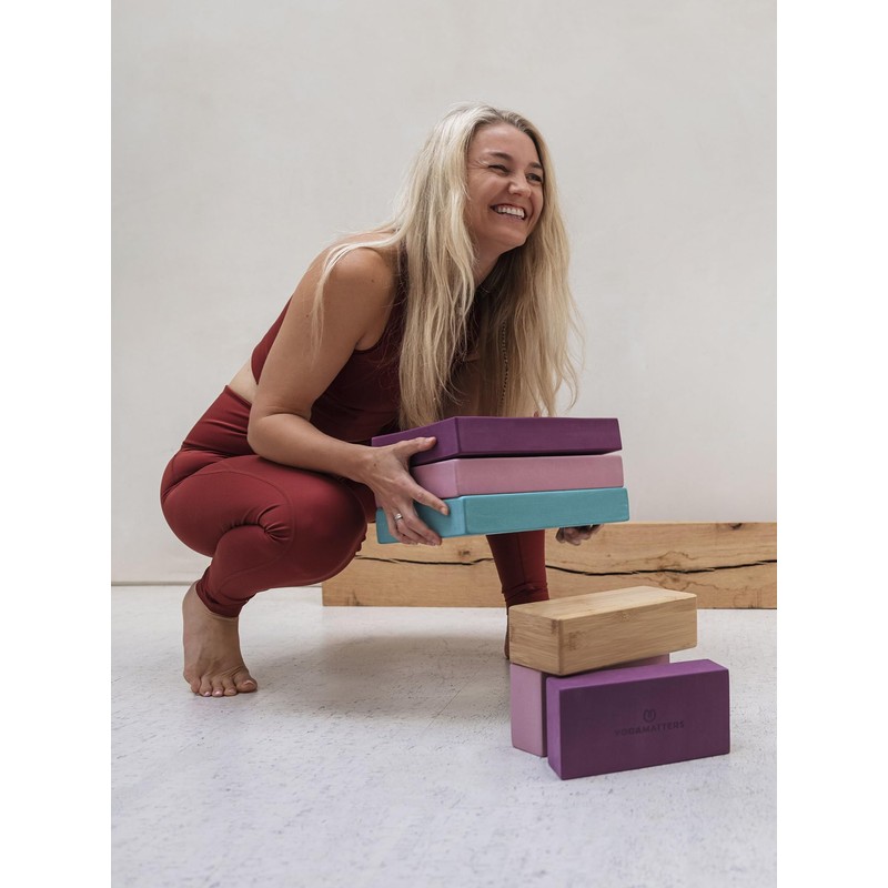 Yogamatters Yoga Block | EVA Foam | Lightweight, High Density
