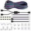 SUPERNIGHT 3528 2835 4 Pin 8mm LED Strip Connector, RGB