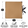 Bstorify Large Scrapbook, 11 x 11 inch, 40 Sheets (80