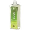ECOS, Earth Friendly Products Dishmate Dishwashing Liquid Natural, Pear, 25