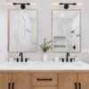 sourcing map Wall Molding Trim, 3Ft x 2 Inch PVC