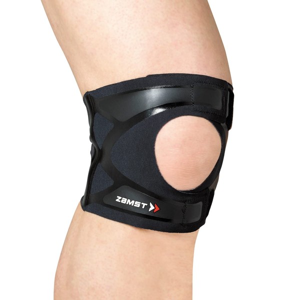 Zamst Filmista Ultra Thin Knee Support - Compression Patella Tendon Bandage - Knee Bandage for Stabilisation - Supports Running & Light Sports - Alternative to Taping