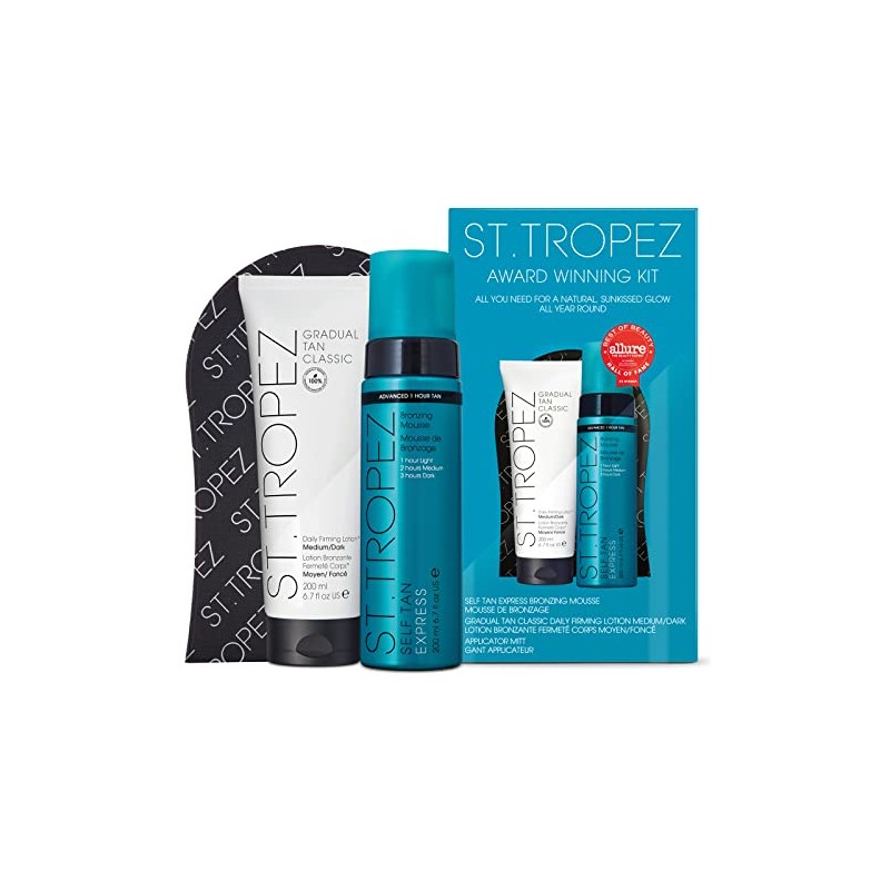 St. Tropez Fake Tan, Self Tan Purity Tanning Water Starter
