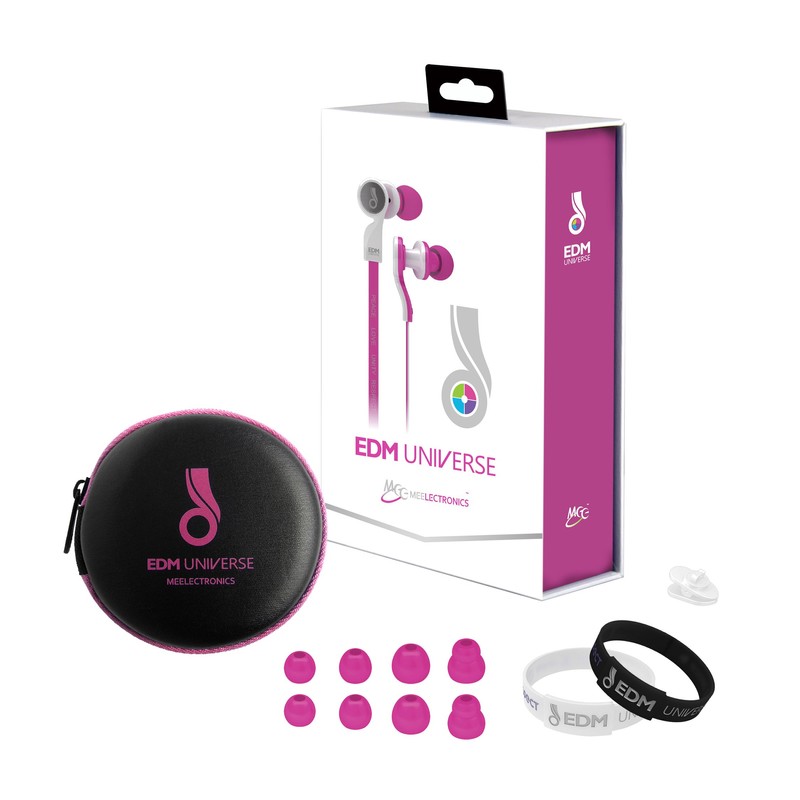 MEE audio EP-D1P-PK-MEE Con micrófono In-ear Rosa