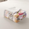 Feelyou Cute Cat Fleece Throw Blanket Kawaii Pet Cats Kitty