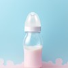 Kichvoe 3pcs Transparent Bottle Caps Replacement Feeding Bottle Lids Leak