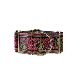 SightHound Gang Martingale Dog Collar for Greyhound Saluki Whippet and Other Breeds with Similar Neck 2" Wide (M 11"-14")