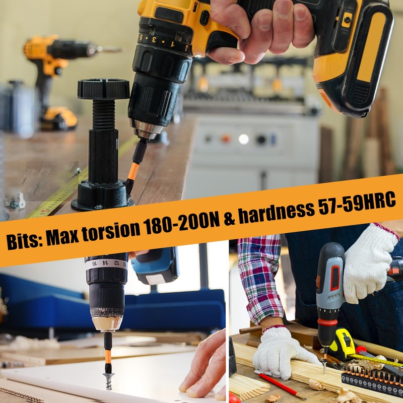 MulWark 2" Torx Bits 14pcs T5-TT40 Torx Socket Set -