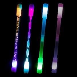 Pluma girando，Bolígrafo giratorio Rolling Finger，4 piezas, bolígrafo antiestrés con luz LED, bolígrafo giratorio para el dedo, lápices giratorios para entretenimiento de estudiantes