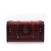 Caribe Treasure Chest with Lock and Key Wooden Chest 28