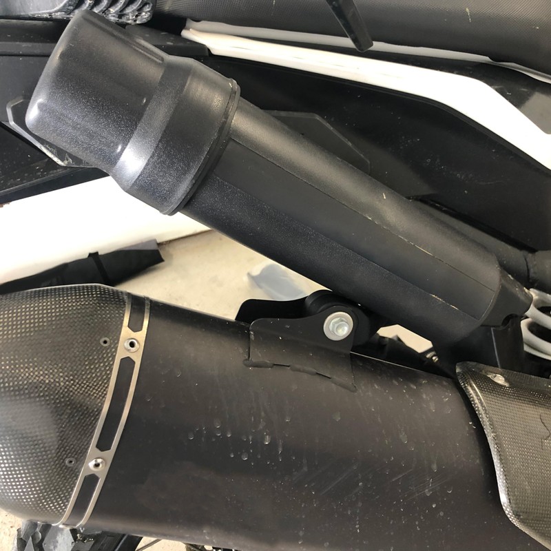Marsrut Waterproof Motorcycle Tool Tube Holder: Universal Off-Road Document Storage