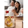 YFFSFDC Disposable Empty Bags with Drawstring Non Woven Unbleached Tea