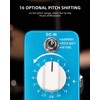 LEKATO Harmonizer Mini Pitch Shifter Pedal, Compact Guitar Effects with