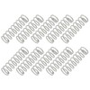 PATIKIL 圧縮バネ 0.6mmワイヤ径 x 6mm外径 x 20mm長 10個304ステンレス鋼機械延長小バネペンバネアソートメントキット ショップおよび家庭用修理